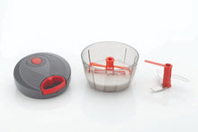 Load image into Gallery viewer, 0197 Manual 2 in 1 Compact & Powerful Hand Held Vegetable Chopper/Blender