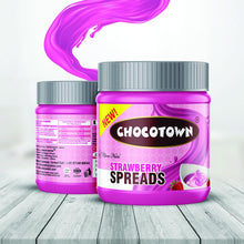 Load image into Gallery viewer, Chocotown Chocolate Spreads - Cocoa Spreads, Milk Spreads & Strawberry Spreads- 350 gm