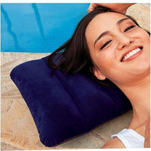 Load image into Gallery viewer, 510 Velvet Air Inflatable Travel Pillow (Blue)