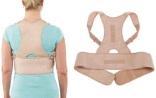 Load image into Gallery viewer, 377 Adjustable Royal Posture Back Support Brace Unisex
