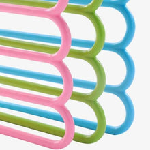 Load image into Gallery viewer, 587 5 in 1 Multipurpose Plastic Hanger, Assorted (5-Layer)