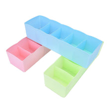 Load image into Gallery viewer, 235 5-Compartments Socks/Handkerchief/Underwear Storage Box Socks Drawer Closet Organizer Storage Boxes (pack of 2)