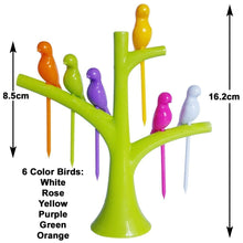 Load image into Gallery viewer, Your Brand'S Fancy Bird Fork, Attractive On Table and Ideal Fork for Eating Fruits(Pack of 4)