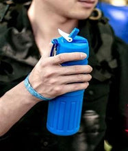Load image into Gallery viewer, 326 Silicone Collapsible/Foldable Water Bottle
