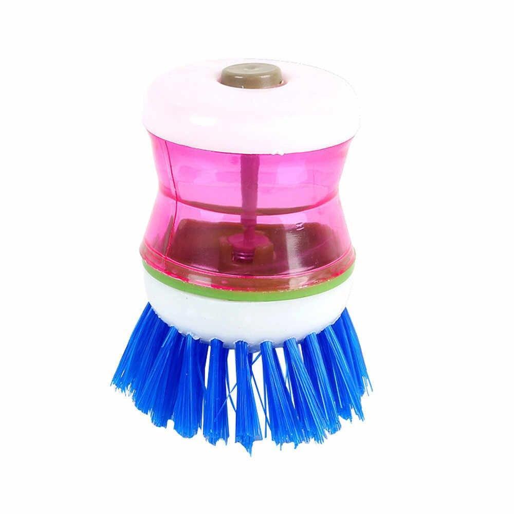 Dish Scrubber Brush with Soap Dispenser Cleaning Brush for Dishes