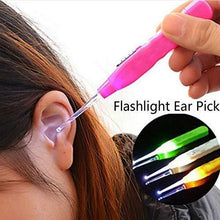 Load image into Gallery viewer, 611 LED Flashlight Earpick with Tweezer
