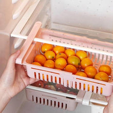 Load image into Gallery viewer, 113 Adjustable Fridge Storage Basket, Fridge Racks Tray Sliding Storage Racks
