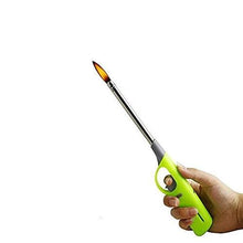 Load image into Gallery viewer, 154 Plastic Adjustable Flame &amp; Gas refillable Lighter (Multicolour)
