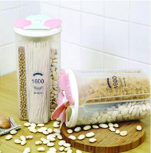 Load image into Gallery viewer, 0788 4 in 1 Transparent Air Tight Storage Dispenser Container (1600 ml)
