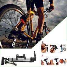 Load image into Gallery viewer, 544 Aluminum Mini Bicycle Air Pump (Multicolor)
