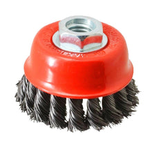 Load image into Gallery viewer, 195 Wire Wheel Cup Brush (Black)
