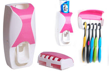 Load image into Gallery viewer, 200 Toothpaste Dispenser &amp; Tooth Brush with Toothbrush
