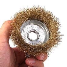 Load image into Gallery viewer, 194 Wire Wheel Cup Brush (Gold)
