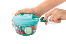 Load image into Gallery viewer, 080 Manual Food Chopper, Compact &amp; Powerful Hand Held Vegetable Chopper/Blender
