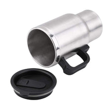 Load image into Gallery viewer, 551 -12V Car Charging Electric Kettle Mug (Silver)
